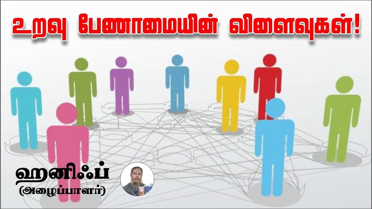 உறவு பேணாமையின் விளைவுகள்!ᴴᴰ┇ஹனீஃப் (அழைப்பாளர்)┇Way to Paradise Class