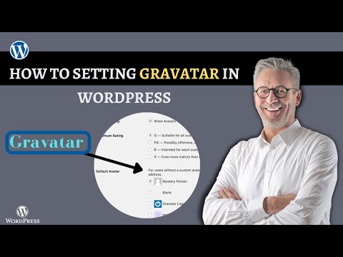 How to setting gravatar in WordPress