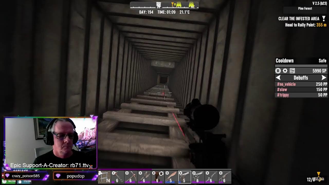 7D2D w27 day 189, The Blood Moon