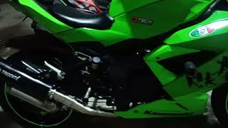 Ninja Mono Knalpot Tridente F23 Modular