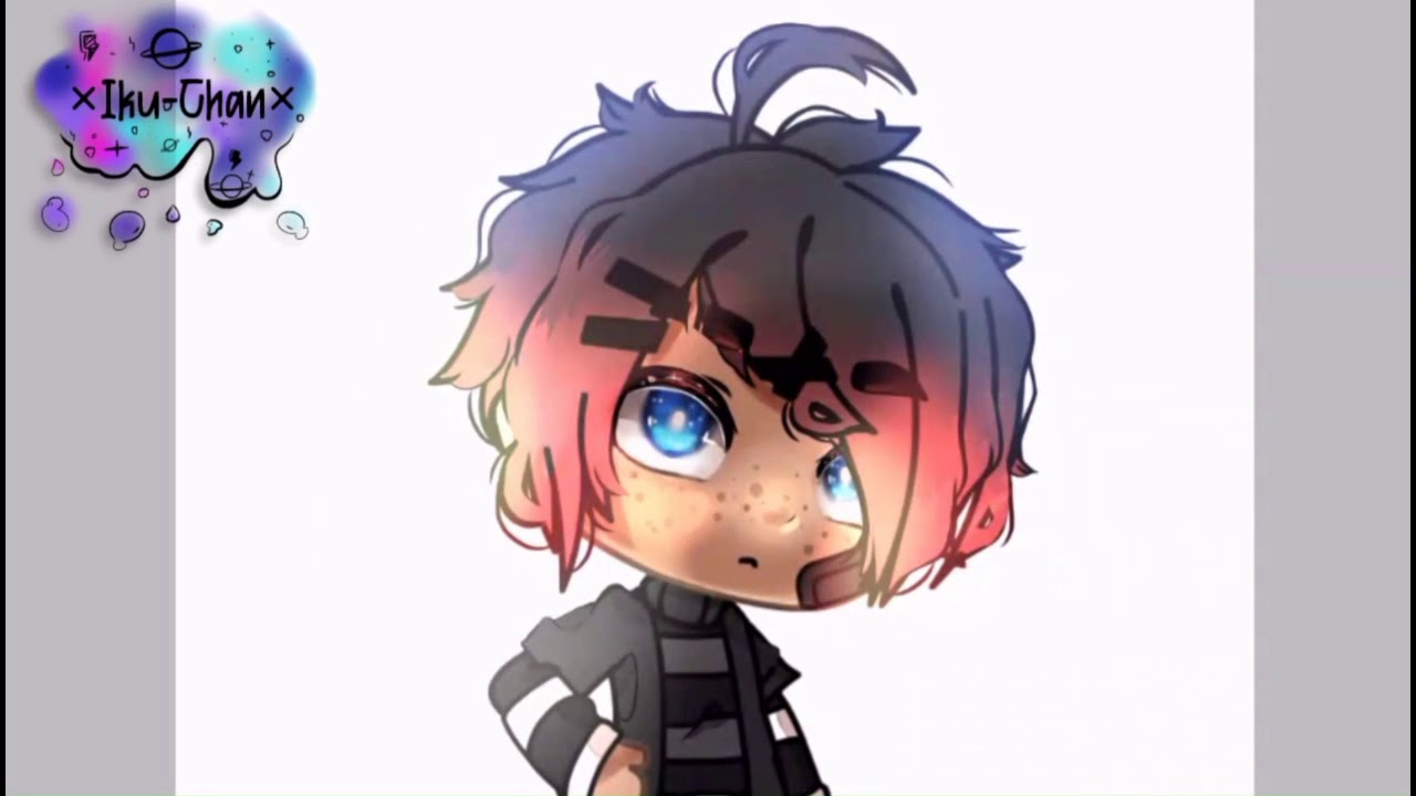 Gacha Life // ibispaint X Speedpaint//SpeedEdit - YouTube