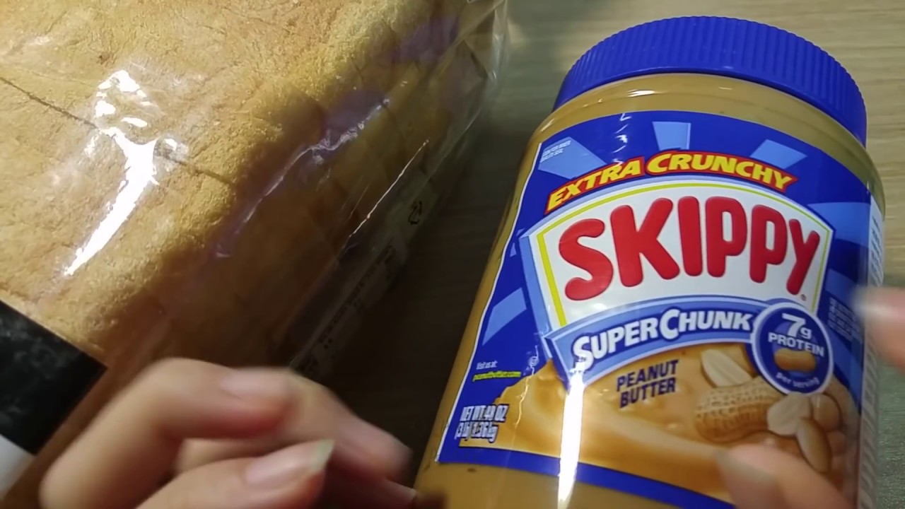 ASMR: peanut butter on toast 땅콩버터잼 & 식빵세장 꾸덕꾸덕 이팅사운드 노토킹 3D eating sounds No Talking ORANGE ASMR