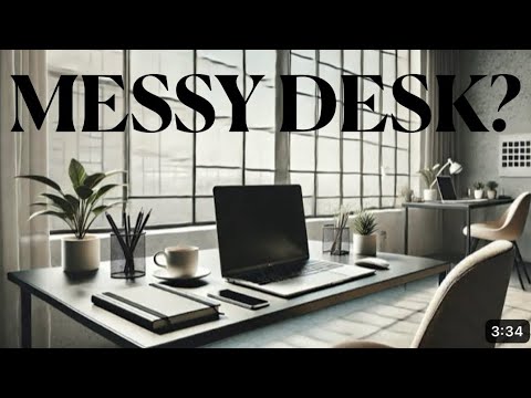 How to Organize Your Desk for Maximum Productivity?! 7 Tips - YouTube