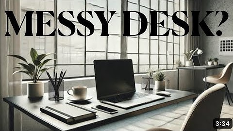 How to Organize Your Desk for Maximum Productivity?! 7 Tips