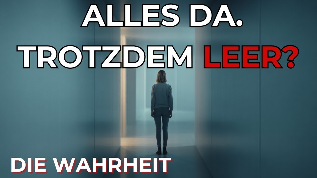 Innere Leere - Wenn ein Leben richtig aussieht aber sich falsch anfühlt