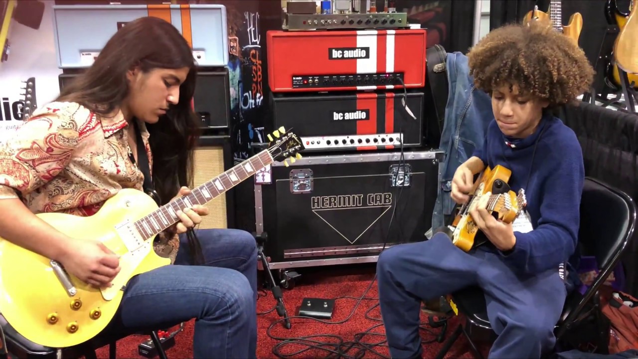Anthony Cullins and Brandon Niederauer Guitar Jam at NAMM 2018