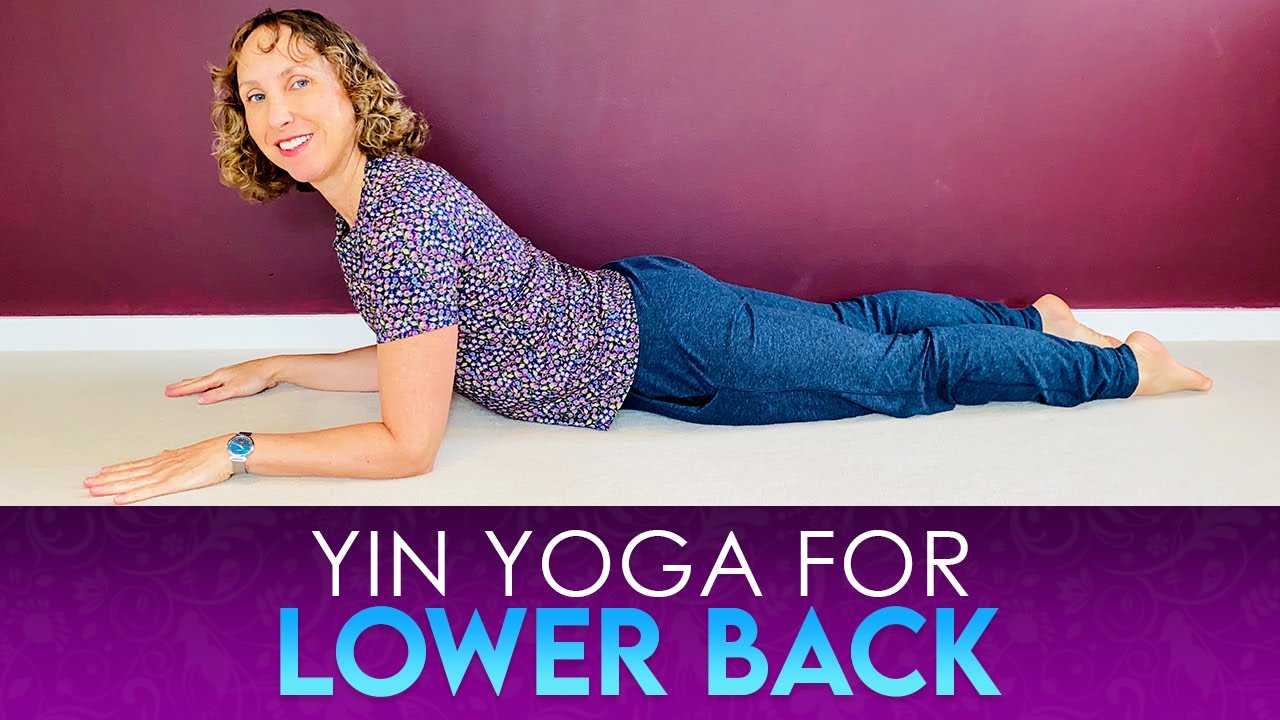 yin yoga lower back - YouTube