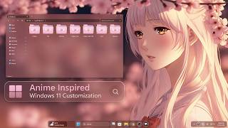 Anime Inspired Windows 11 Customization – Clean & Beautiful Look screenshot 3