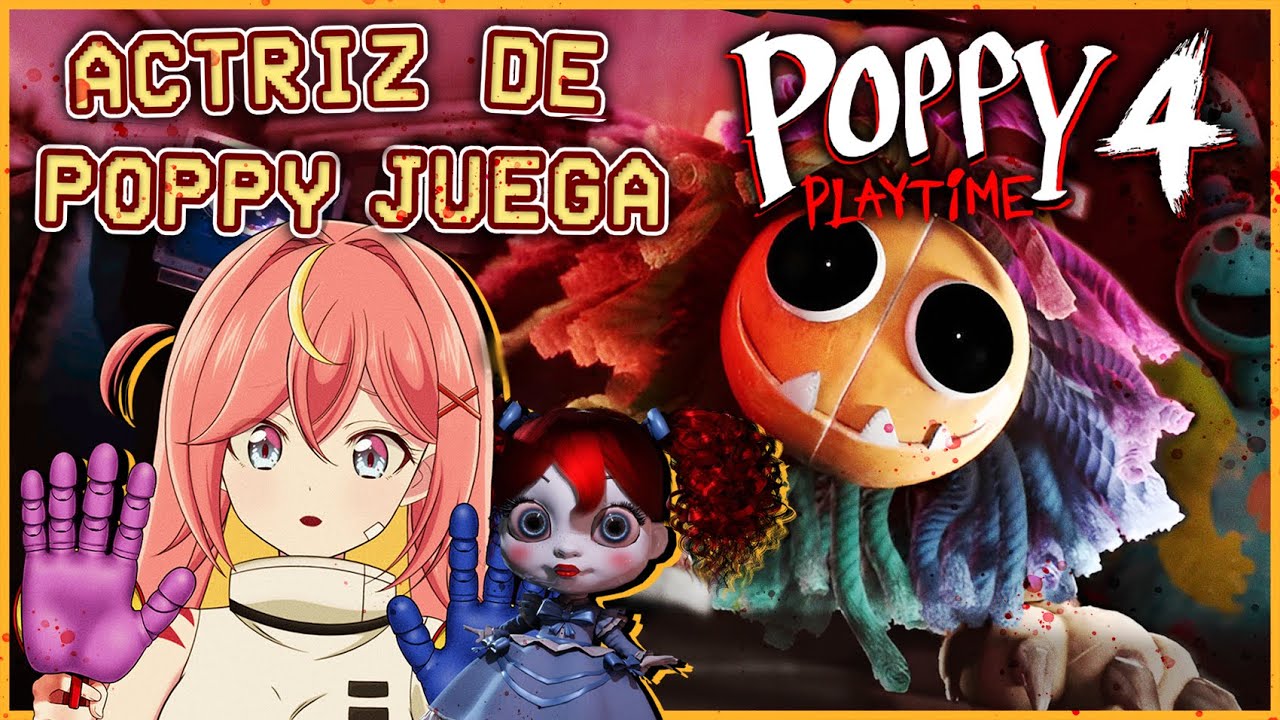 ACTRIZ de POPPY juega POPPY PLAYTIME ep 4 🪀【 VTUBER 】 -  🔥🐦  | Kotori Hikari 🔥🐦