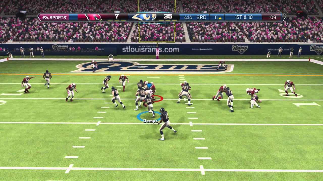 Madden 13 CCM Rams vs Cardinals