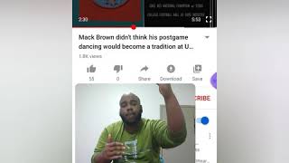 Mack Brown didn't think his postgame dancing would become a tradition at UNC