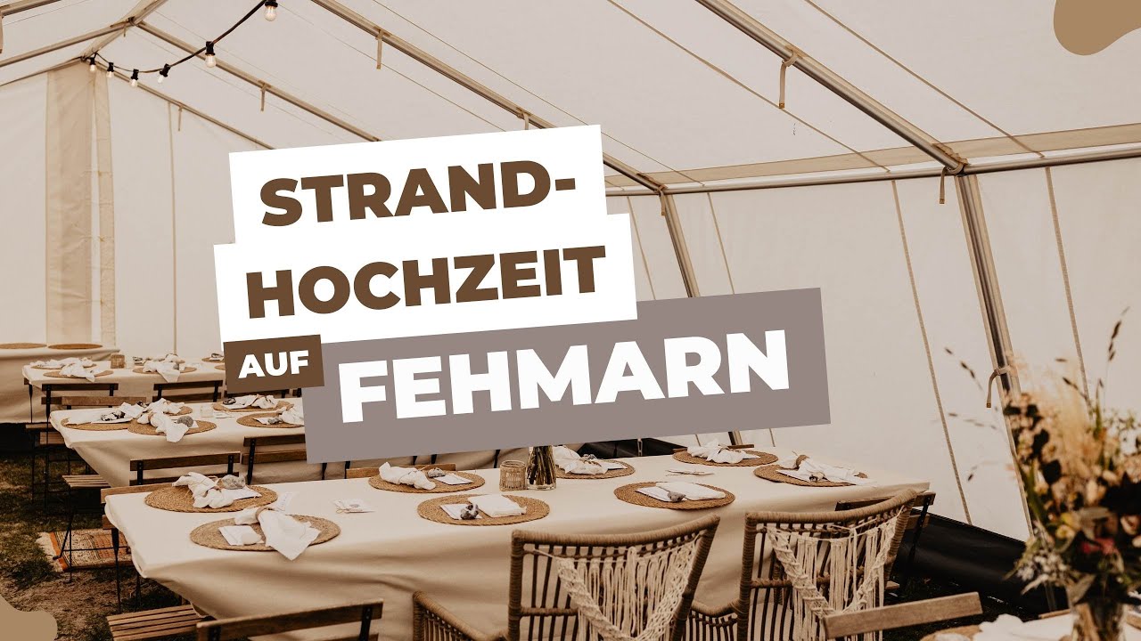 Heiraten auf Fehmarn / Strand Hochzeit / Hochzeits-DJ VLOG / Event DJ Fehmarn Gig Log