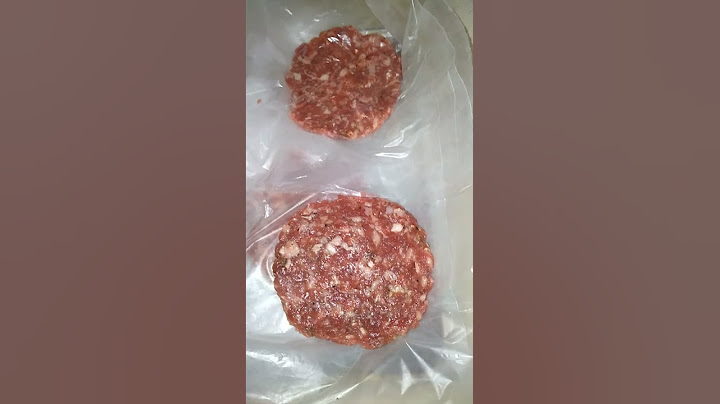 Hamburguesas caseras / para congelar