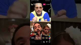 ABELARDO DE LA ESPRIELLA CON JUANPIS EN CUARENTENA