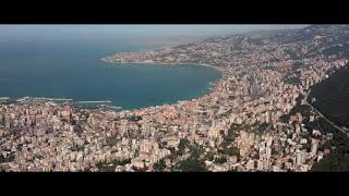 4K | Wonderful Jounieh Bay | Relaxing Cinematic  Footage | Lebanon 2021