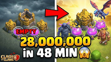 The FASTEST Way to Farm Gold & Elixir in 2025? (Day 12 of 90 Day challenge) @ClashOfClans 
