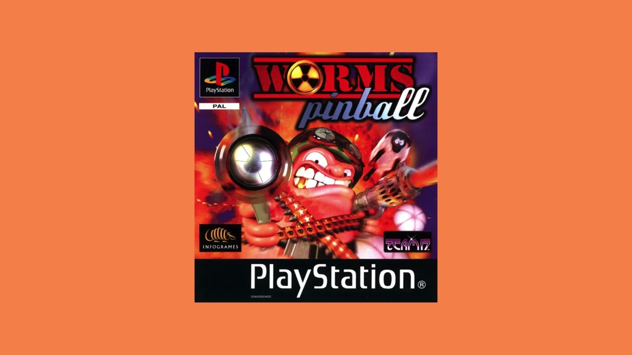 Worms Pinball ( EUR ) PS1 OST - TRACK 16 - Alien Safari.