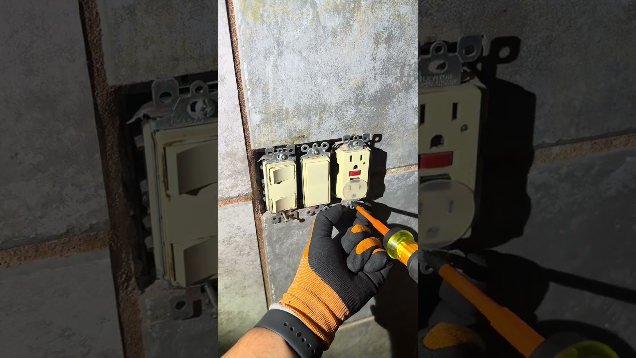 Errores graves al conectar un GFCI 🚨 | Cambio de apagadores y contacto Decora paso a paso