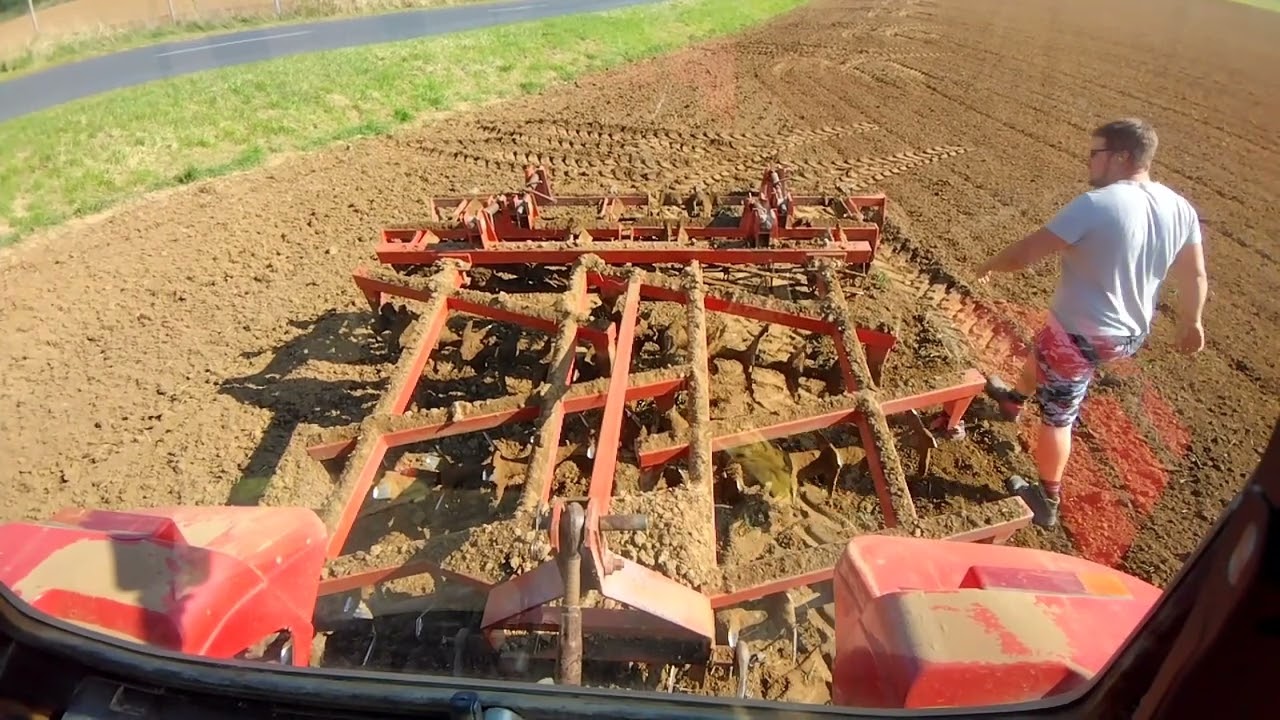 Mtz 920.3 + 2.8m ásóborona.