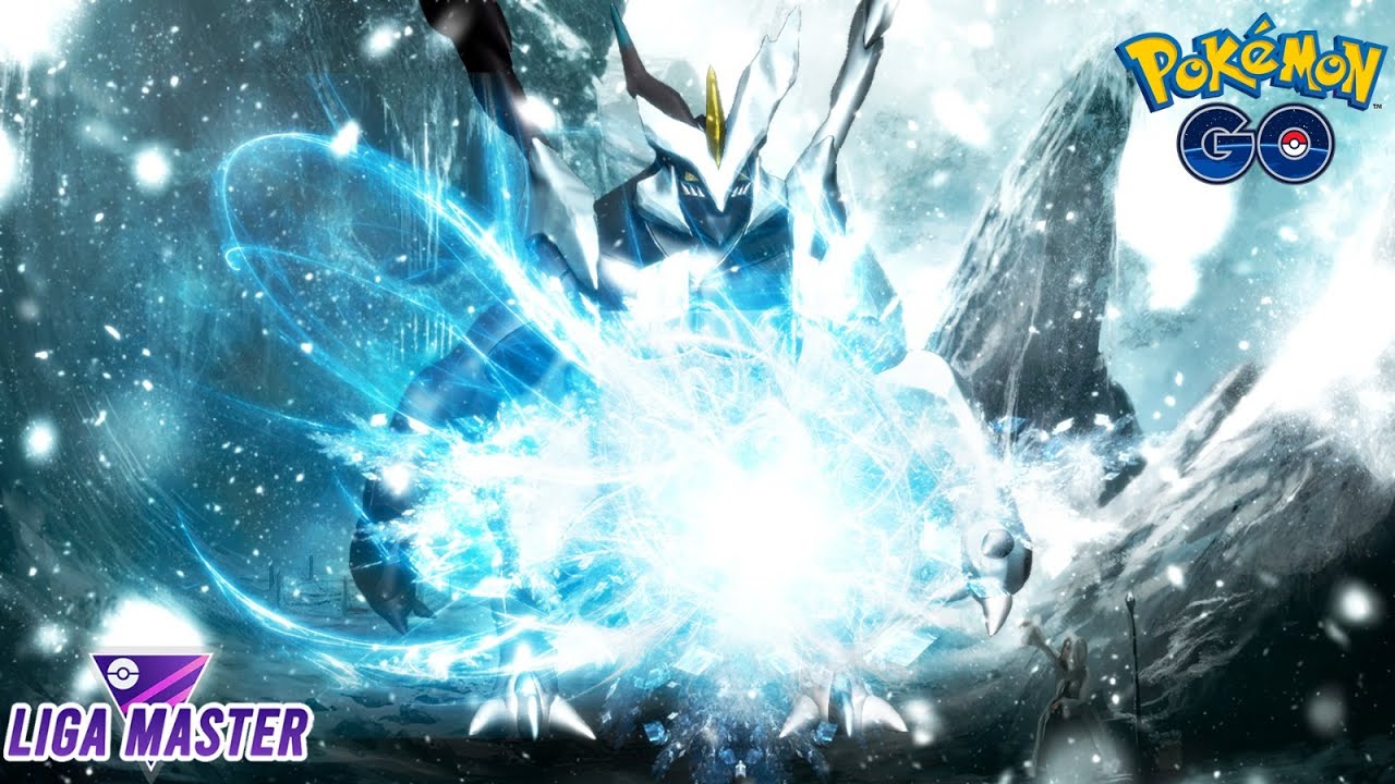 Shiny Kyurem NIV50 – 3 Attaques Dont Glaciation – Fond Noir Spécial – Pokemon Go – Échange Rapide