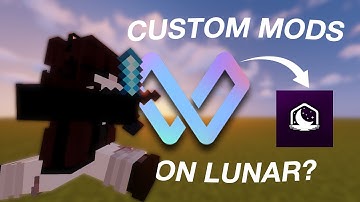 How To use CUSTOM Mods on Lunar Client - Weave manager