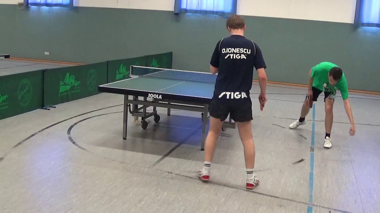 Ullrich SB Versbach vs Bronner Schwabach Bavarian Race 20170514 Tischtennis Stativ  12