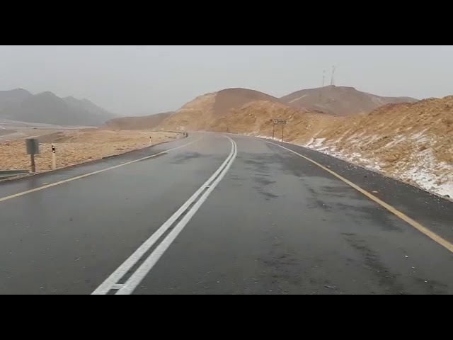 גשם חזק בהרי איילת 2