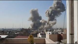 Stringer Dispatch: U.S. and Israel launch attacks on Iran, stringer records on-site footage
