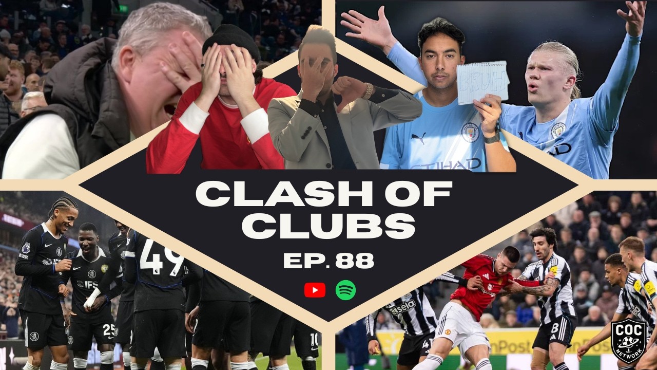 Clash of Clubs [Ep.88] | City Drop Points 😬 UCL Race Heats Up 🔥 Relegation Chaos