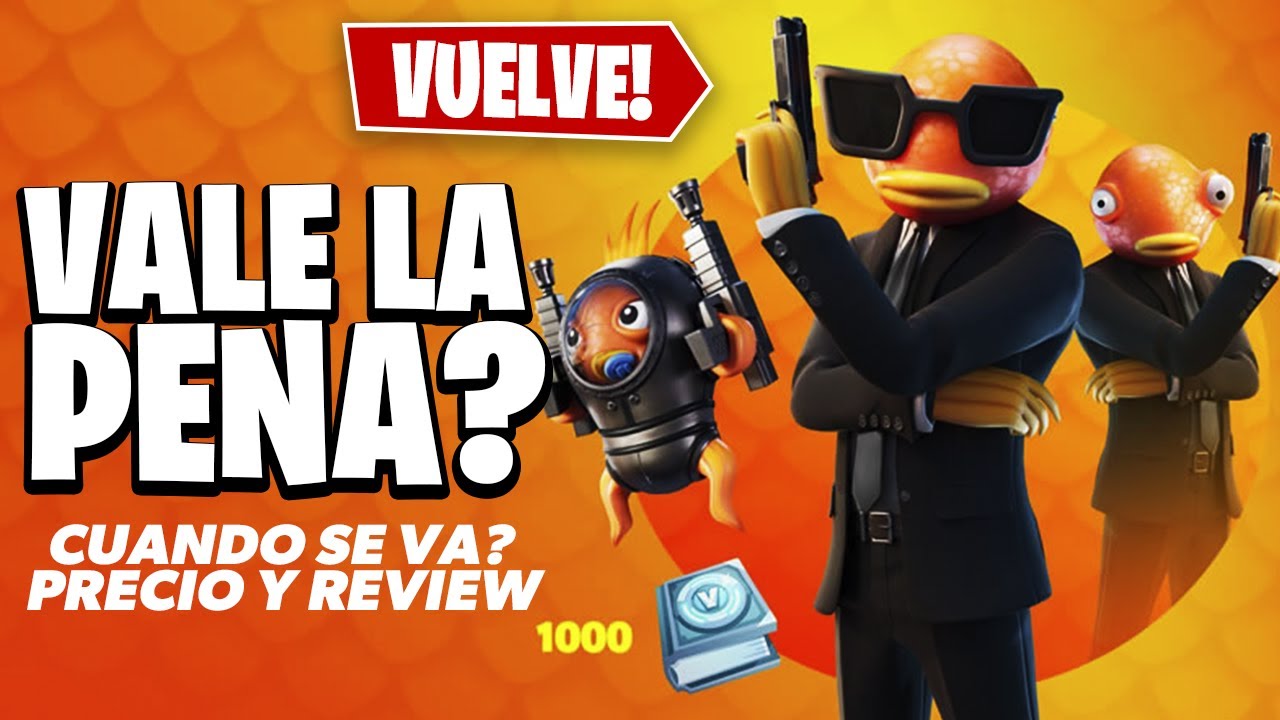 VALE LA PENA COMPRAR el PACK SILURO A SUELDO ? (AGENTE AGALLAS) REVIIEW,  CUANDO SE VA | Fortnite🔥