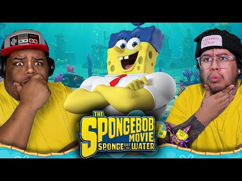 We Watched "SPONGEBOB OUT OF WATER" For The First Time