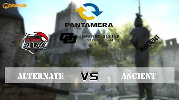 ALTERNATE aTTaX vs. Ancient | IOS Pantamera Challenge #2 - Halbfinale | de_cobblestone Map 2