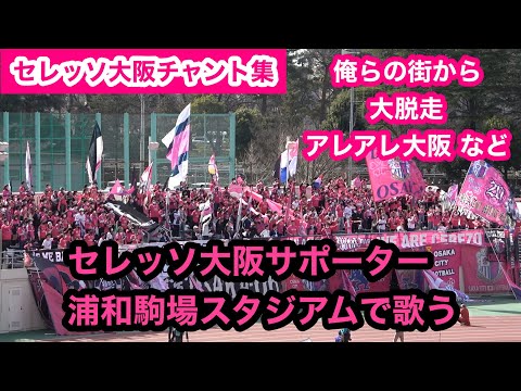 浦和駒場スタジアムで歌ったセレッソ大阪チャント集2023年3月4日 J1第3節 セレッソ大阪戦