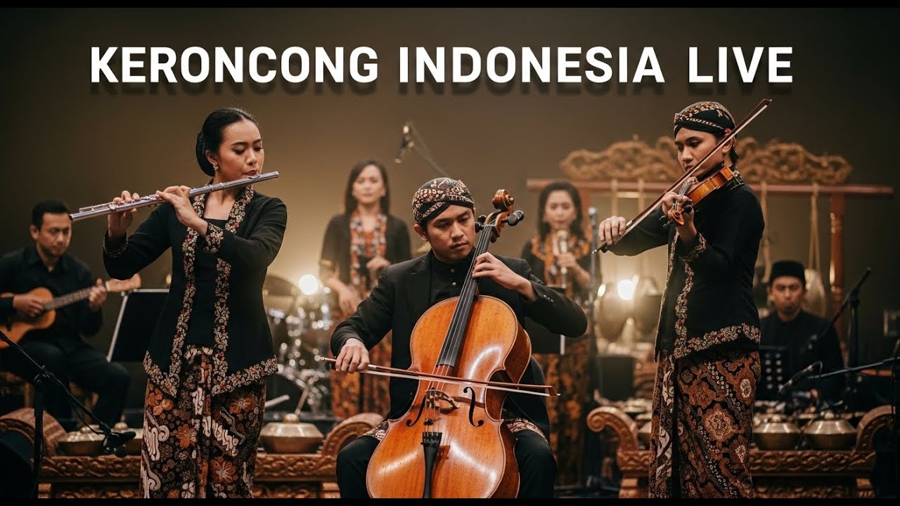 Live Keroncong & Classical Indonesia – Peaceful Traditional Music for Study