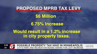 Minneapolis Park and Recreation Board requests tax levy increase