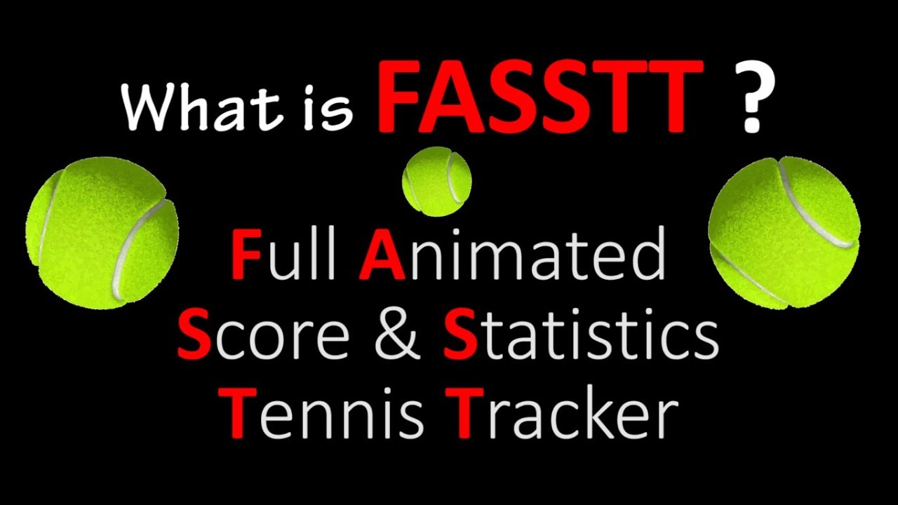 🌀 F&M FASST Analysis: What is FASSTT - Full Animated Score & Statistics Tennis Tracker  🌀