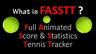 🌀 F&M FASST Analysis: What is FASSTT - Full Animated Score & Statistics Tennis Tracker  🌀 screenshot 1