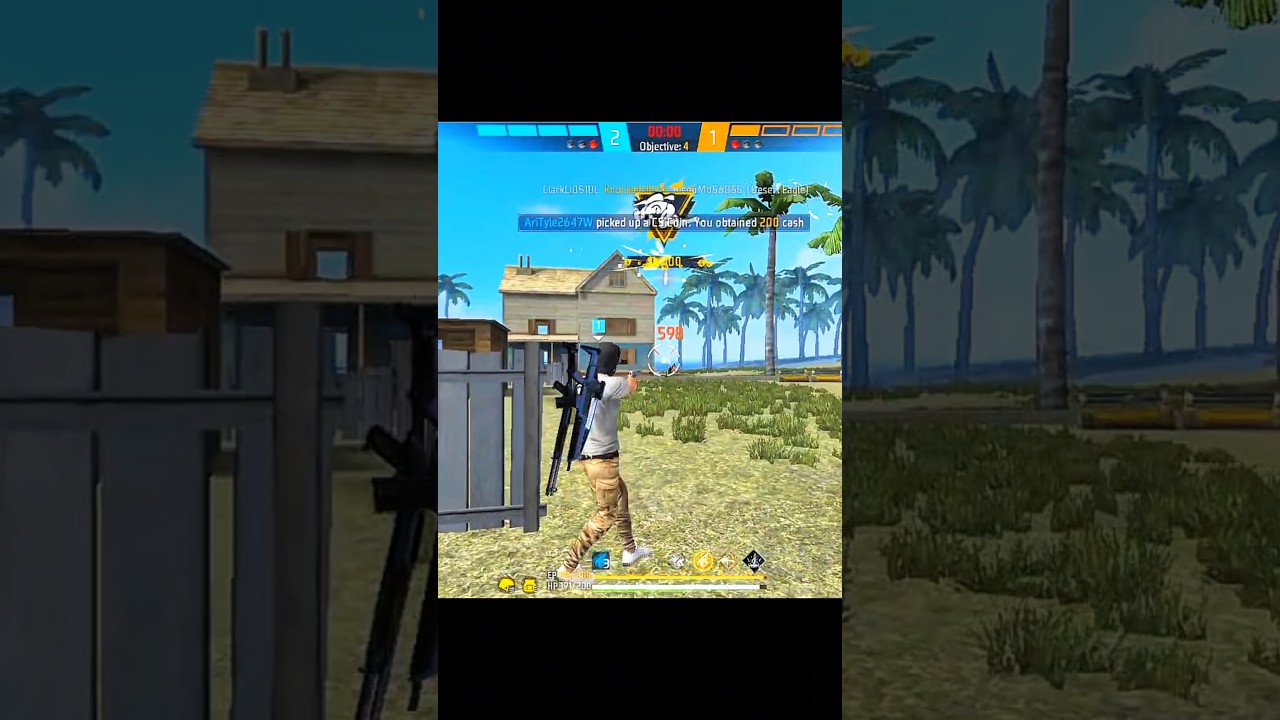 CS RANK 1VS4☠️HEADSHOT