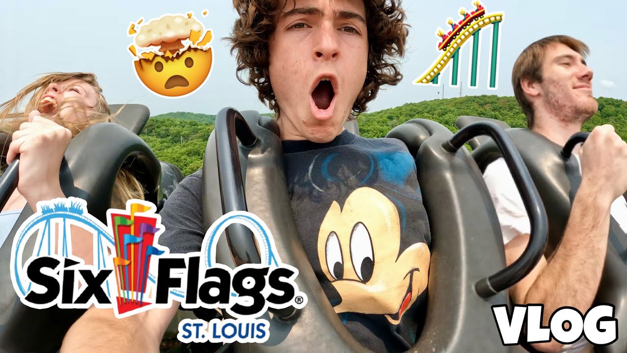 Riding Missouri’s CRAZIEST Roller Coasters?! Six Flags St. Louis - Eureka, MO | VLOG [2025]