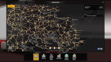 The Size Of The ETS2 Map With Promods and all Map DLCS