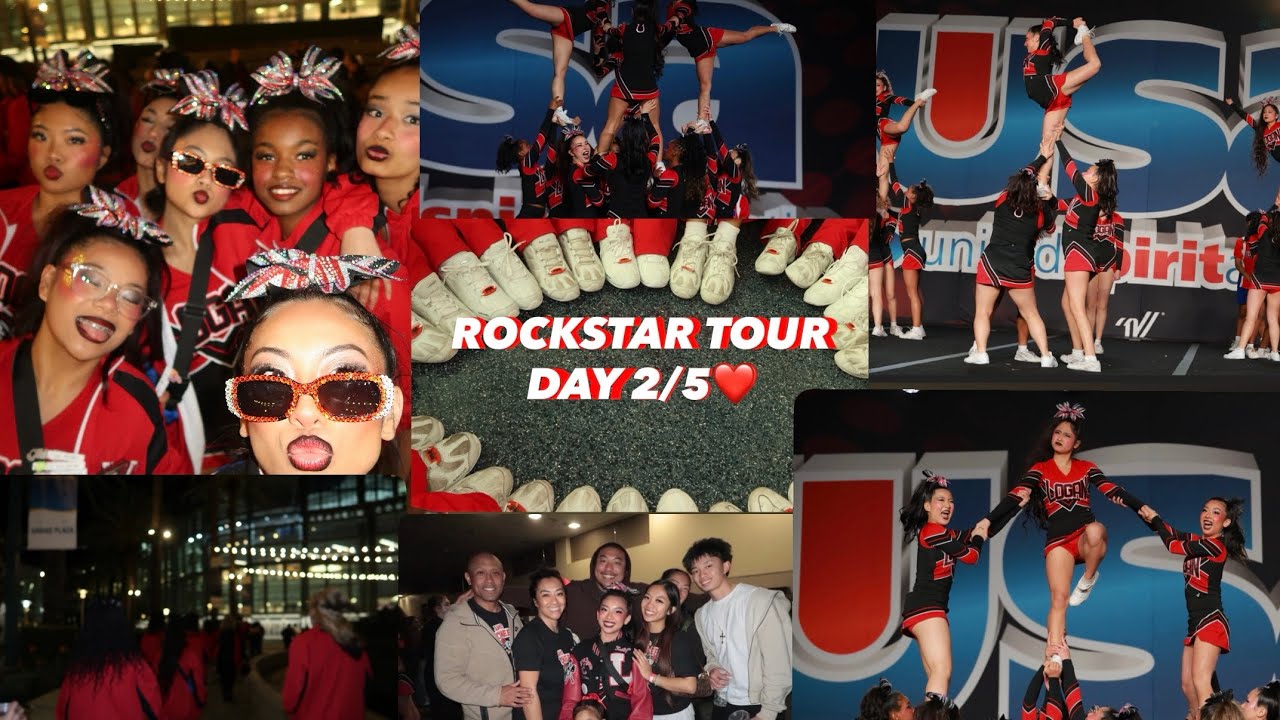 ROCKSTAR TOUR DAY 2/5🎸🖤❤️ NATIONALS 2026📍