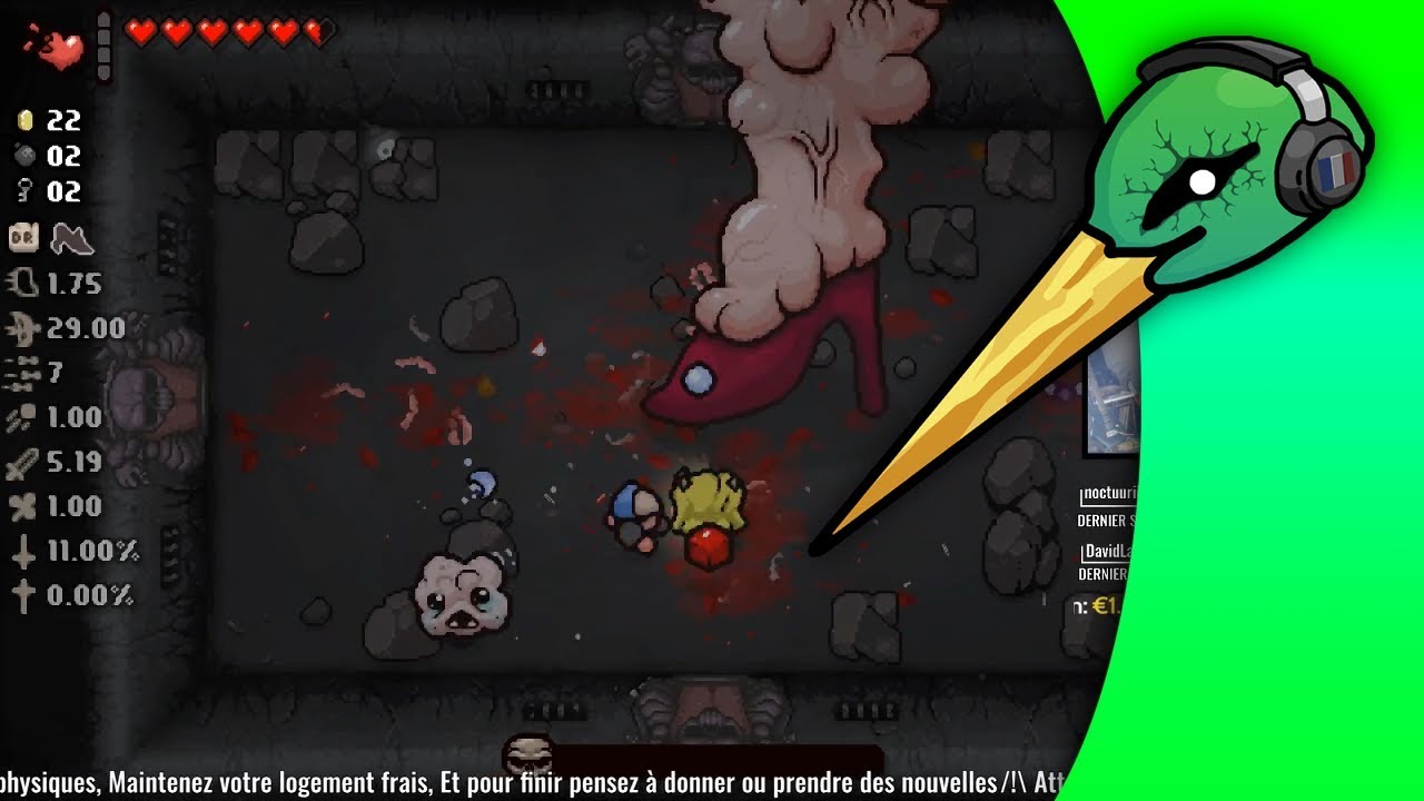 Birdband Frenchjezous The Binding Of Isaac Afterbirth The