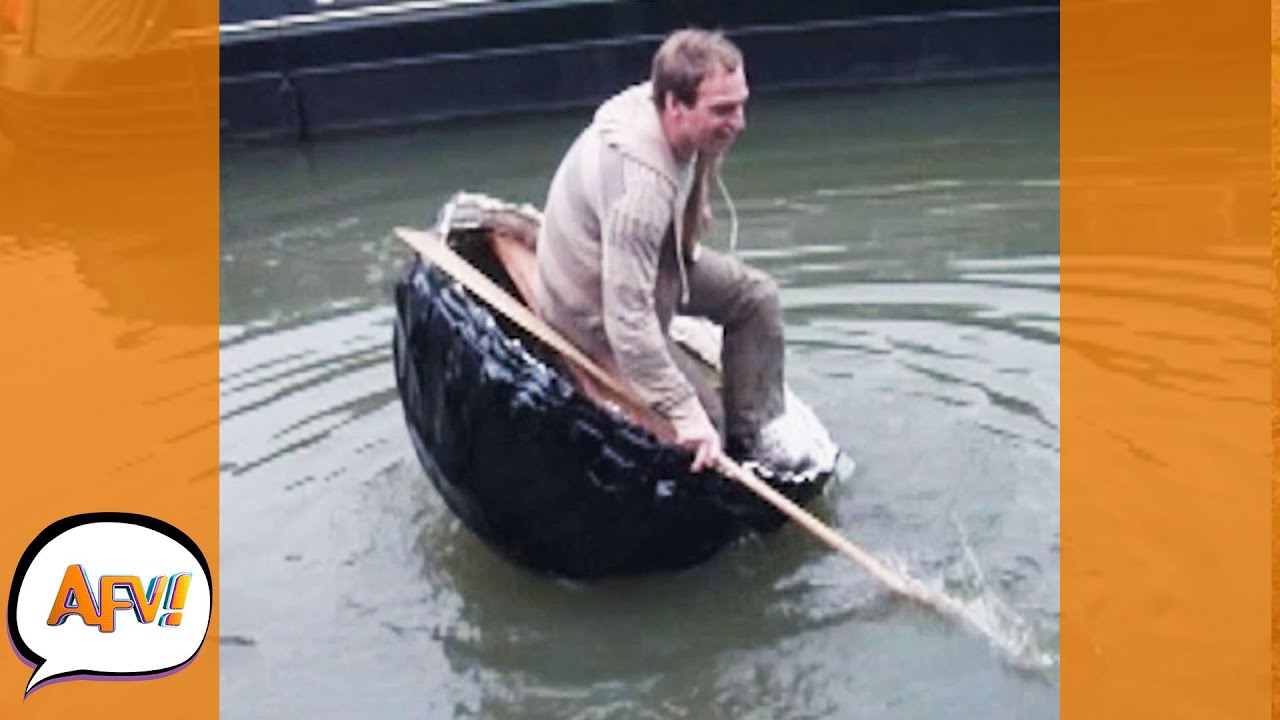 He Struggled So Hard But STILL FAILED! 😅 | Funniest Boat Fails | AFV ...