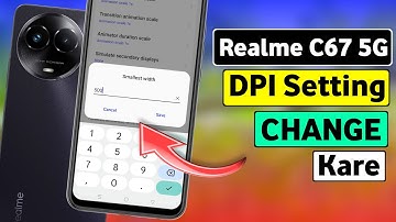 Realme C67 5G DPI Setting Change Kaise Kare | How To Change DPI Setting In Realme C67 5G