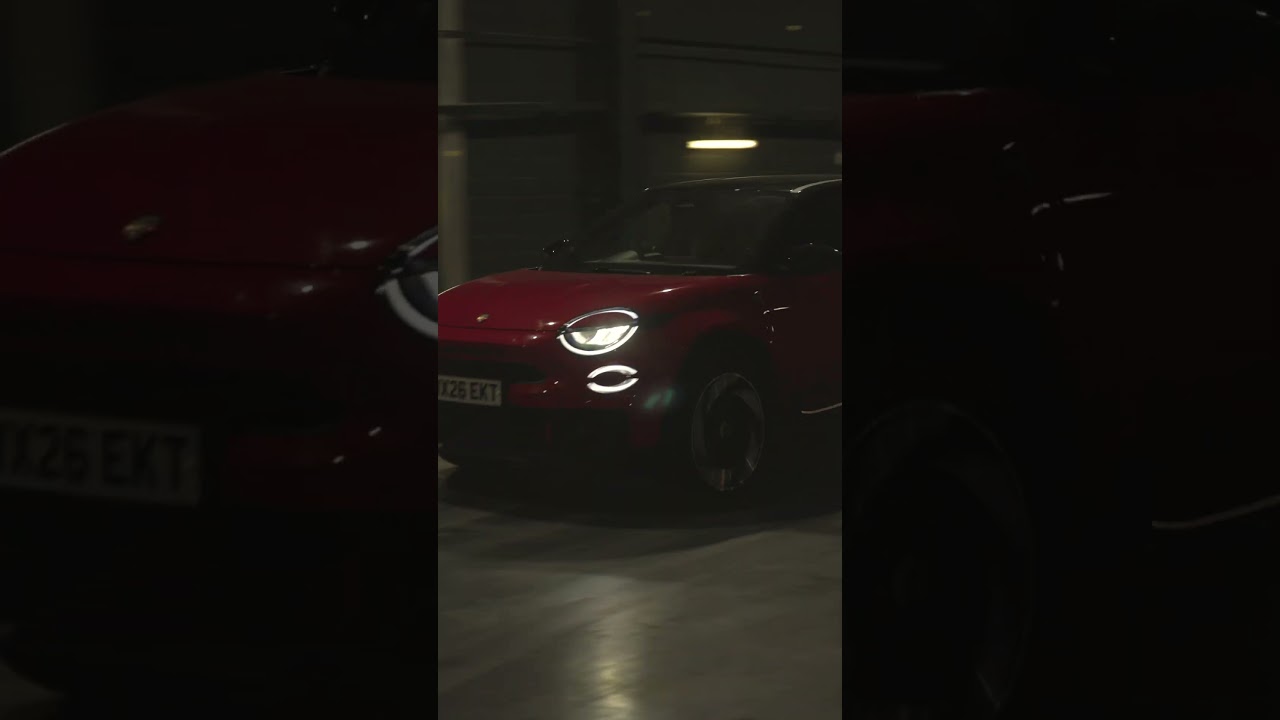 Abarth 600e Competizione: Warehouse escape #shorts #ytshorts