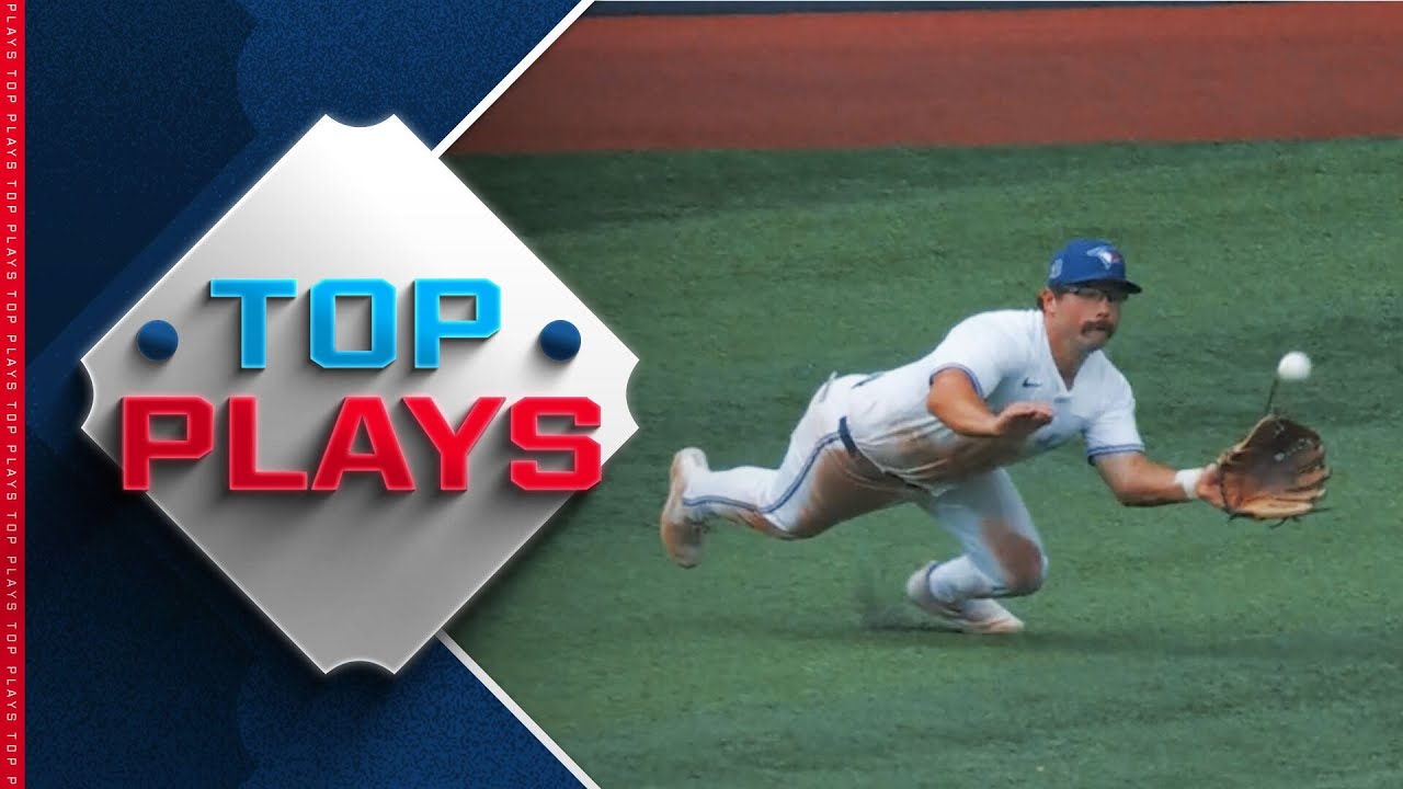 Top MLB Plays of 8/16! (Davis Schneider's TERRIFIC grab, Trevor Story's STELLAR throw and MORE!)