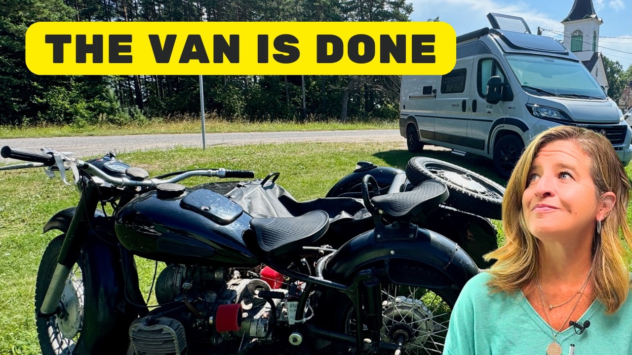 This Motorcycle Ride Changed My Vanlife Plans