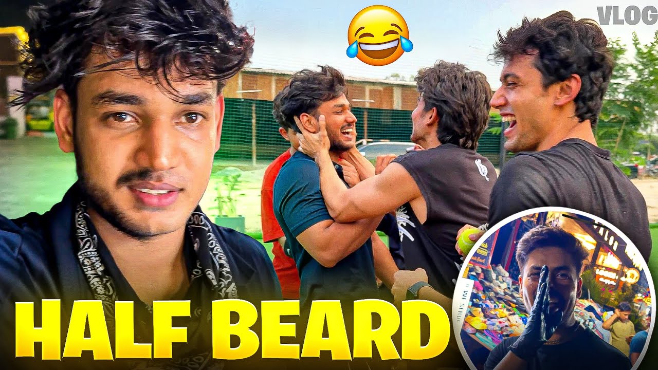 My Friends Cut My Beard Like THIS 😡 | Public Reaction 😂