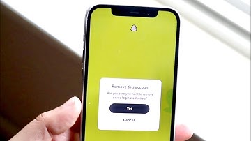 How To Log Out Of Snapchat Account! (2021)