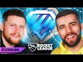 ROAD TO DIAMOND RANK WITH ETHAN! (Rocket League)